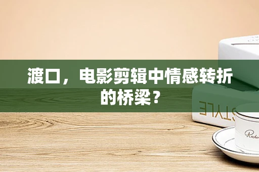 渡口，电影剪辑中情感转折的桥梁？