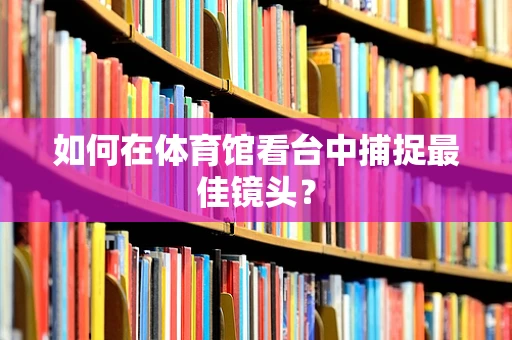 如何在体育馆看台中捕捉最佳镜头？