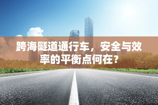 跨海隧道通行车，安全与效率的平衡点何在？