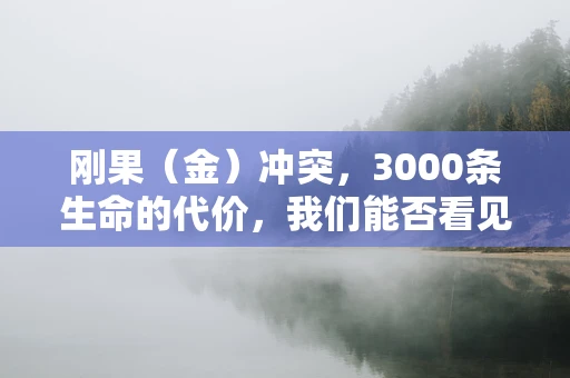 刚果（金）冲突，3000条生命的代价，我们能否看见和平的曙光？