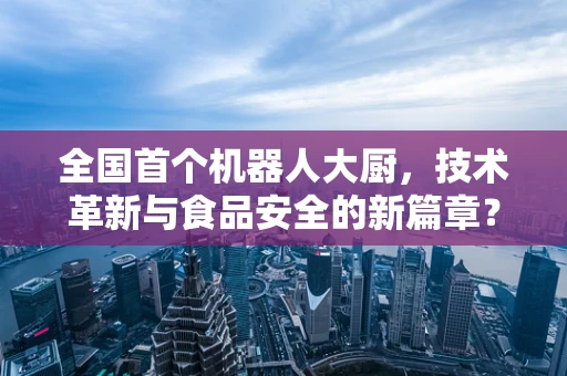 全国首个机器人大厨，技术革新与食品安全的新篇章？