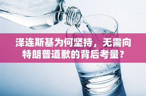 泽连斯基为何坚持，无需向特朗普道歉的背后考量？