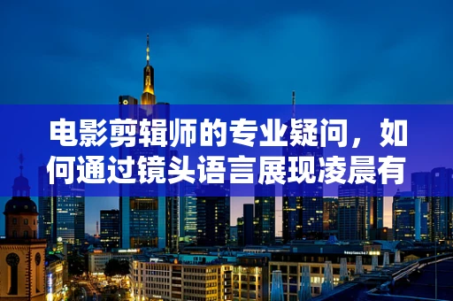 电影剪辑师的专业疑问，如何通过镜头语言展现凌晨有人退税5万多的紧张与悬疑氛围？