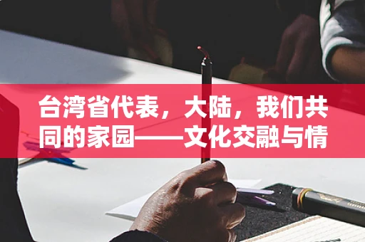 台湾省代表，大陆，我们共同的家园——文化交融与情感纽带