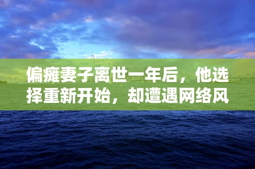 偏瘫妻子离世一年后，他选择重新开始，却遭遇网络风暴，爱与尊重的边界何在？